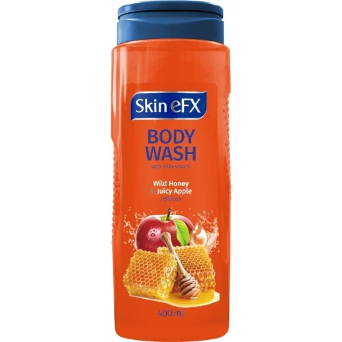 Skinefx 400ml Body Wash Apple And Honey