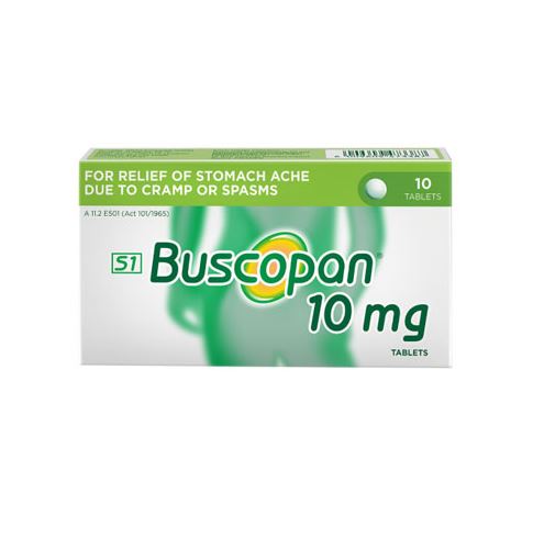 BUSCOPAN
  10MG TAB 10