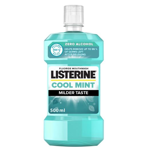 LISTERINE   500ML COOLMINT MILD  79682