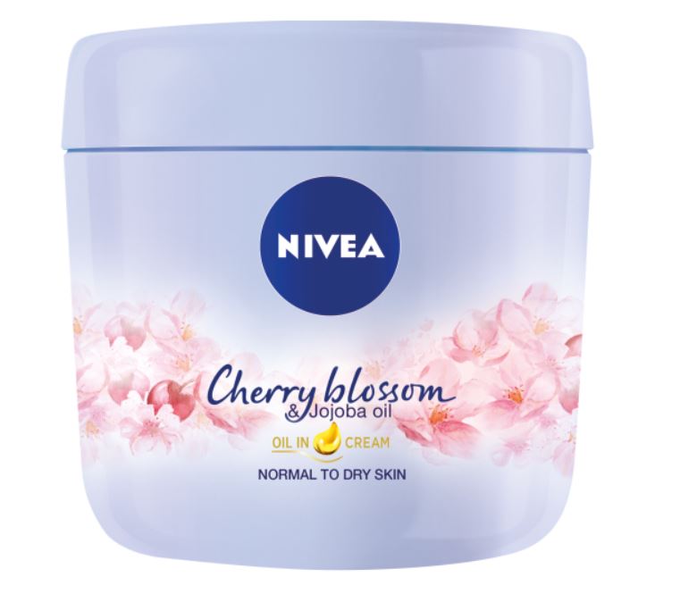 Nivea Cherry Blossom & Jojoba Oil
  Body Cream 400ml