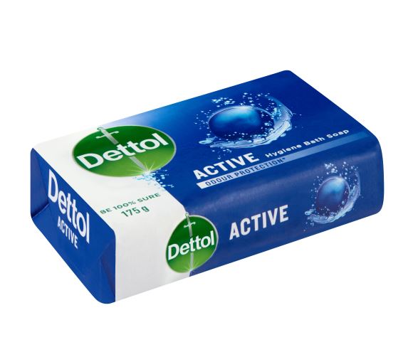 DETTOL
  SOAP 175G ACTIVE 0308347