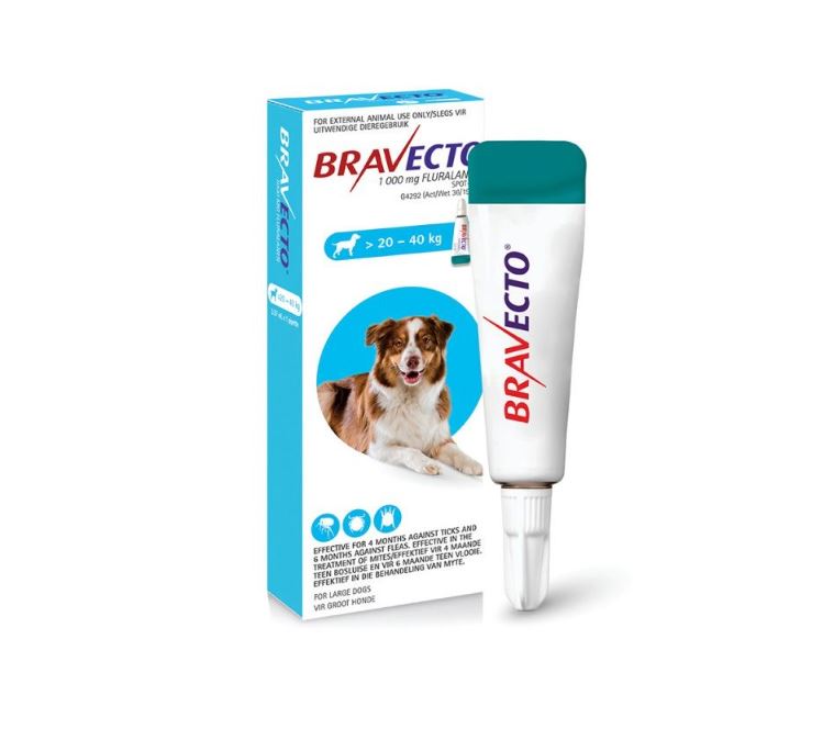 BRAVECTO SPOT ON DOG