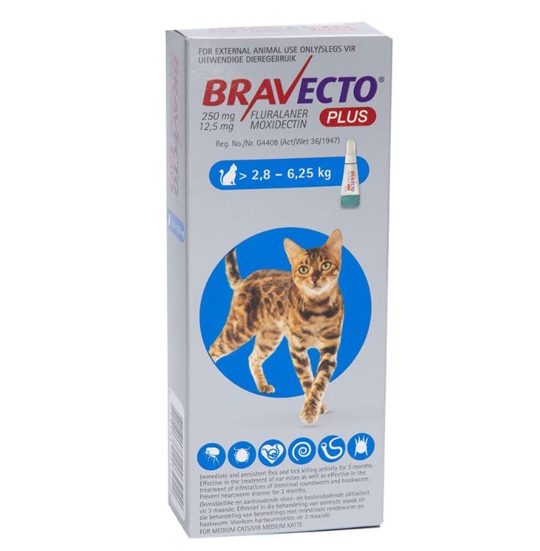 BRAVECTO PLUS MED CAT
